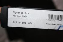 Volkswagen Tiguan 2016–2023 Kumimatot matkustamoon (4 kpl, alkuperäiset) kuva 2