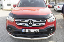 Mercedes X class 2017–2020 Konepellin tuuliohjain (EuroCap) kuva 14