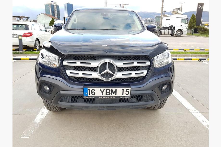 Mercedes X class 2017–2020 Konepellin tuuliohjain (EuroCap) Kuva 10
