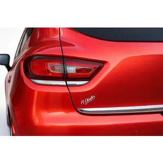 Takavalojen koristekehykset (2 kpl, musta kromi) Renault Clio IV 2012–2019 kuva 3