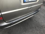 Mercedes Viano 2004–2014 Takapuskurin suojalista, musta kromi OmsaLine (ruostumaton teräs) kuva 8