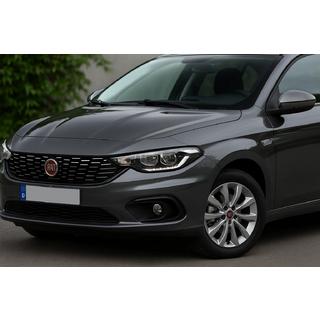Peilinkuoret musta kromi (2 kpl, muovi) Fiat Tipo 2016– kuva 2