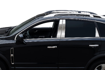 Opel Antara 2006–2017 Kromilistojen sarja sivuikkunoiden ympärille (RST) kuva 2