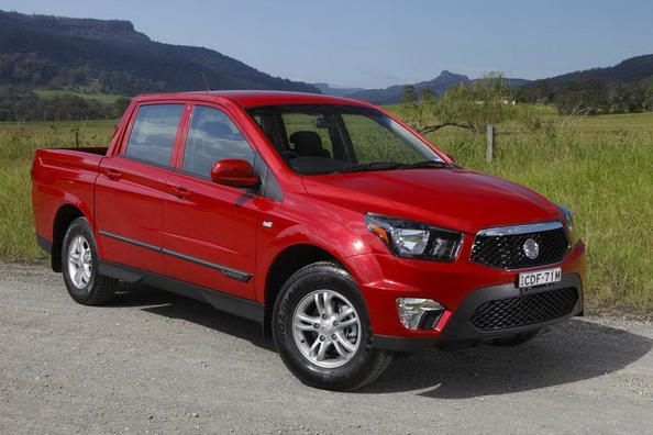 Ssangyong Actyon Sports -pickupin koeajo