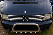 Mercedes Vito W638 1996–2003 Säleikön listat (V-class, ruostumaton teräs) kuva 3