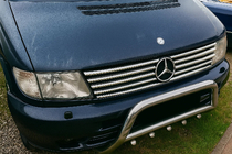 Mercedes Vito W638 1996–2003 Säleikön listat (V-class, ruostumaton teräs) kuva 1