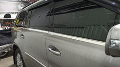 Mercedes GL-sarja X164 2006–2012 Ikkunoiden alareunan kromilistat (6 kpl, ruostumaton teräs) kuva 6