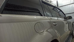 Mercedes GL-sarja X164 2006–2012 Ikkunoiden alareunan kromilistat (6 kpl, ruostumaton teräs) kuva 7