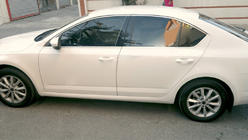 Skoda Octavia III A7 2013–2019 Ikkunoiden yläkromilistat (4 kpl, rst) kuva 3