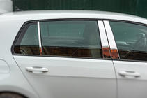 Volkswagen Golf 7/E-Golf 2012–2020 Pilarilistat (ruostumaton teräs) kuva 3