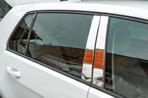 Volkswagen Golf 7/E-Golf 2012–2020 Pilarilistat (ruostumaton teräs) kuva 1