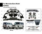 Mercedes G сlass W463 1990–2018 Korisarjasarja (tilauksesta luettelon mukaan) kuva 4