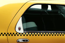 Fiat Albea 2002–2012 Krominen kolmioikkunan peite (RST) kuva 2