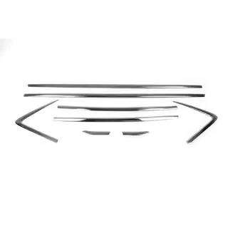Ulkoiset ikkunalistat (8 kpl, ruostumaton teräs) Opel Mokka 2012–2021 kuva 2