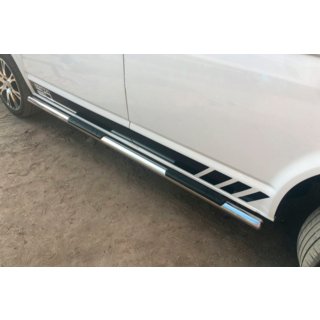 Sivusuojaputket (2 kpl, ruostumaton teräs) Volkswagen T6 2015–2024 kuva 4