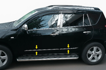 Toyota Rav 4 2006–2013 Ovilistat (ruostumaton teräs) kuva 3