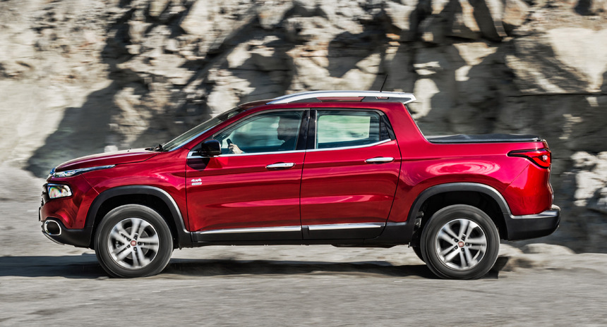 Fiat Toro -pickupin koeajo