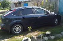 Ford Focus II 2005–2008 Ikkunatuuliohjaimet kromilistalla SD/HB (4 kpl, Niken) kuva 2
