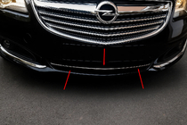 Opel Insignia 2008–2017 Puskurin säleikkölistat (ruostumaton teräs) kuva 1