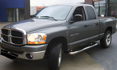 Dodge RAM (DT) 2018– Kulmasivuputket (2 kpl, rst) kuva 1