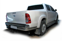 Toyota Hilux 2006–2015 Takakulmat AK003-Double (ruostumaton teräs) kuva 2