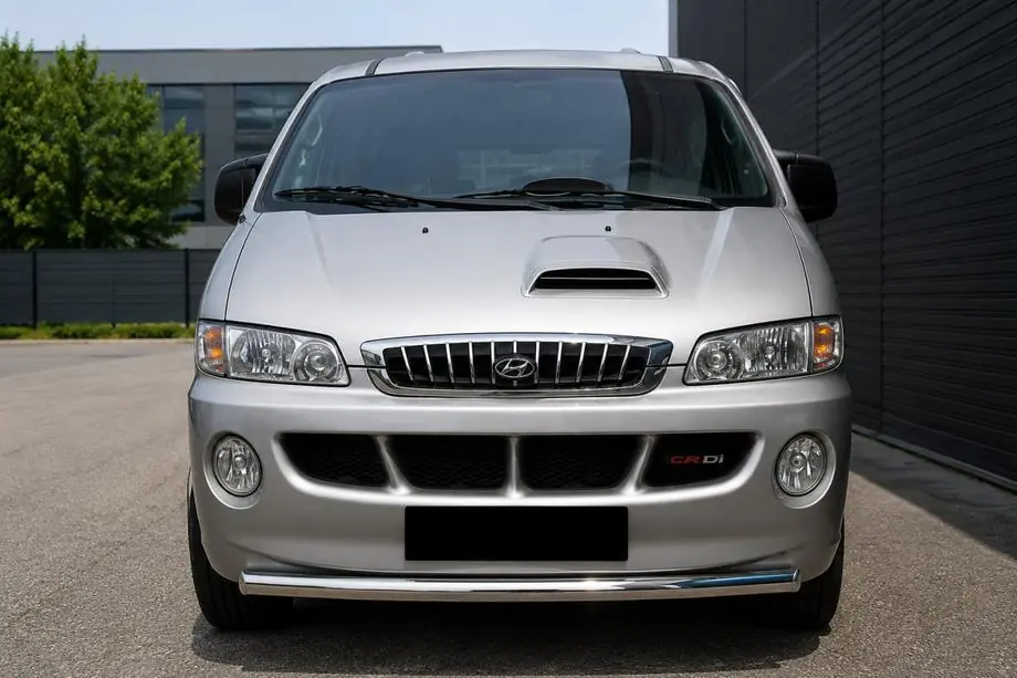 Hyundai H200, H1, Starex 1998–2007 Keulasuoja ST008 (ruostumaton teräs) Image