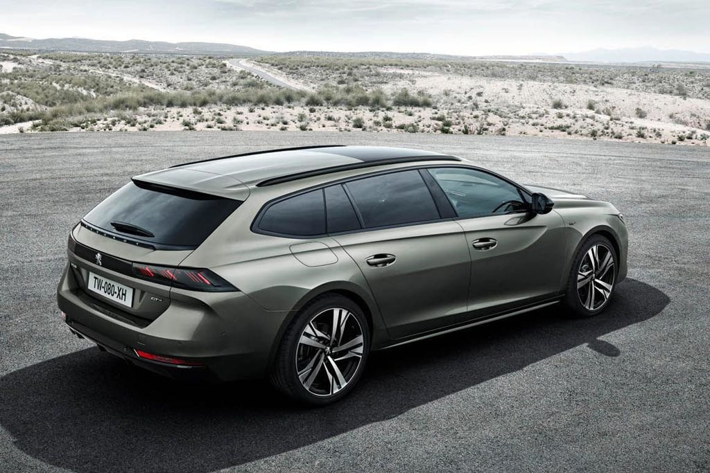 Peugeot 508 SW -farmariauton koeajo