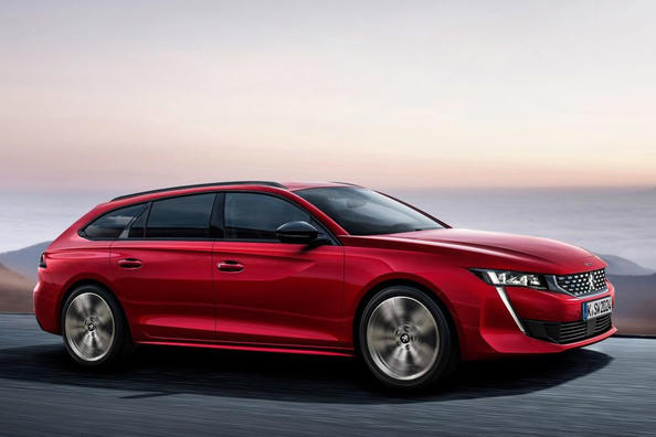 Peugeot 508 SW -farmariauton koeajo