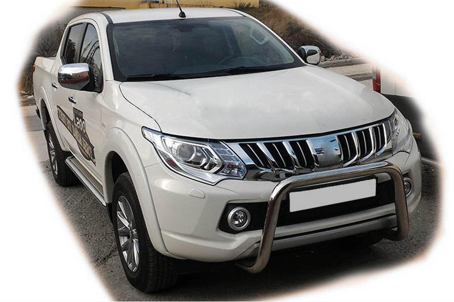 Mitsubishi L200 2015–2024 Karjapuskuri WT005 (ruostumaton teräs) Image