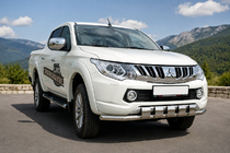 Mitsubishi L200 2015–2024 Etusuojakaari ST015 (ruostumaton teräs) kuva 1