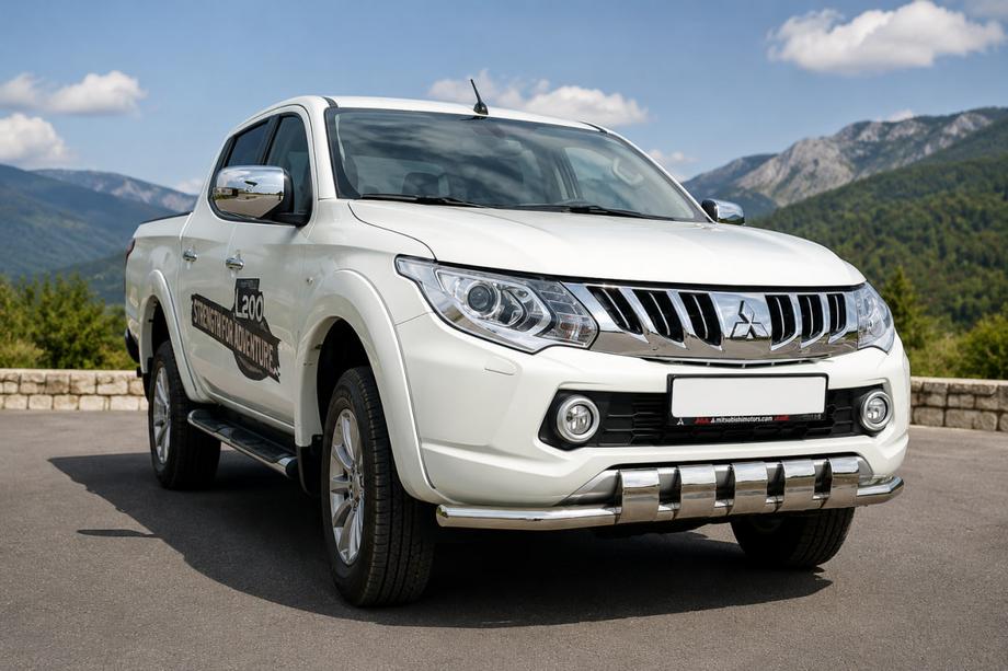 Mitsubishi L200 2015–2024 Etusuojakaari ST015 (ruostumaton teräs) Image