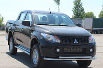 Mitsubishi L200 2015–2024 Etuputki ST014 (ruostumaton teräs) kuva 3