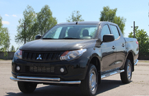 Mitsubishi L200 2015–2024 Etuputki ST014 (ruostumaton teräs) kuva 2