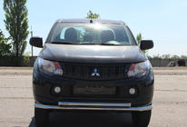 Mitsubishi L200 2015–2024 Etuputki ST014 (ruostumaton teräs) kuva 1