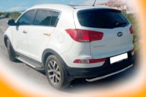 Kia Sportage 2010–2015 Takakaari AK002-1 (ruostumaton teräs) kuva 2