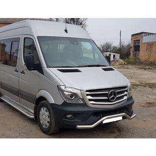 Etualakaari MBSP.07.F3-04.6 (ruostumaton teräs) Mercedes Sprinter W906 2006–2018 kuva 2