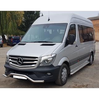 Etualakaari MBSP.07.F3-04.6 (ruostumaton teräs) Mercedes Sprinter W906 2006–2018 kuva 3