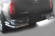 Nissan Navara 2006–2015 Takasuojakaari AK003 - kaksois (RST) kuva 1