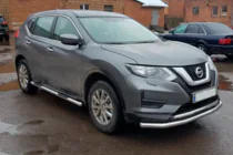 Nissan X-trail T32/Rogue 2014–2021 Sivusuojaputket (2 kpl, ruostumaton teräs) kuva 1