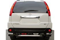 Nissan X-trail T31 2007–2014 Takakaarten kulmapalat keskiosaan AK0073 (2 kpl, ruostumaton teräs) kuva 1