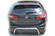 Nissan Qashqai 2014–2021 Takakaari AK007-2 (ruostumaton teräs) kuva 1