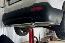 Kia Sorento II XM 2009–2014 Takakulmapalat keskiputkeen AK007-3 (2 kpl, ruostumaton teräs) kuva 2