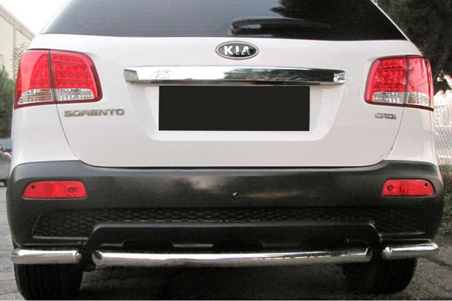Kia Sorento II XM 2009–2014 Takakulmapalat keskiputkeen AK007-3 (2 kpl, ruostumaton teräs) Image