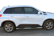 Suzuki Vitara 2015– Sivusuojaputket (2 kpl, ruostumaton teräs) kuva 1
