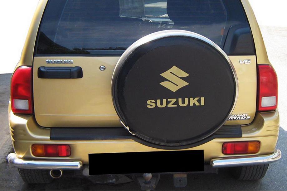 Suzuki Vitara 1998–2006 Takasuojakaari AK003 (ruostumaton teräs) Image