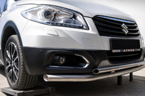 Suzuki SX4 S-Cross 2013–2016 Ruostumaton etusuojaputki ST014 kuva 2
