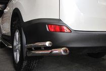 Toyota Rav 4 2013–2018 Takakulmat AK003, tupla (ruostumaton teräs) kuva 1