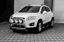 Chevrolet Trax 2012–2023 Etusuojakaari WT018 (ruostumaton teräs) kuva 2