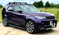 Land Rover Discovery V 2017– Poikkitangot integroiduille kattokaiteille (musta, 2 kpl) kuva 1