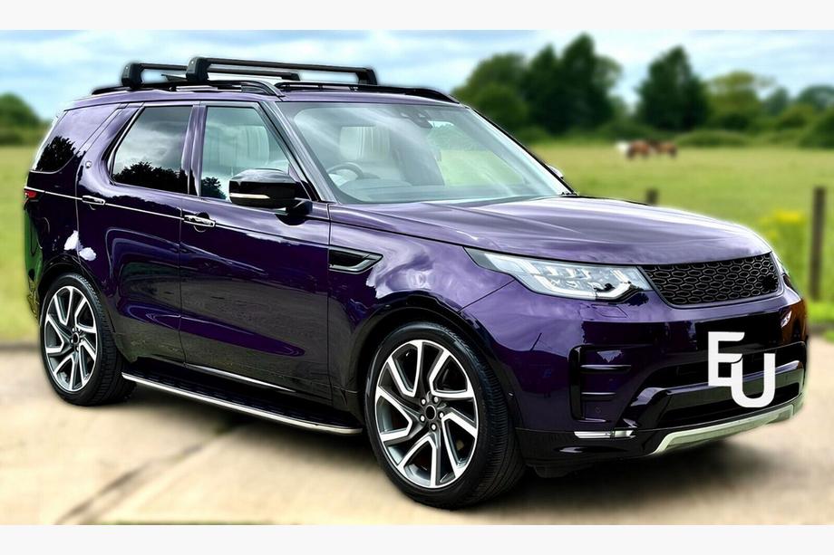 Land Rover Discovery V 2017– Poikkitangot integroiduille kattokaiteille (musta, 2 kpl) Image